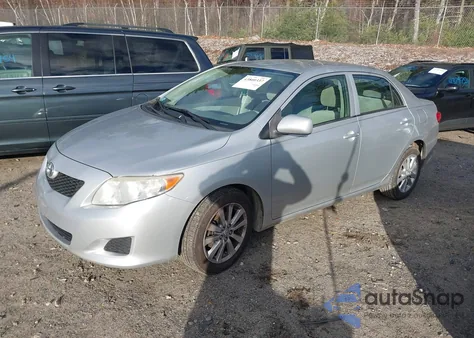 2009 Toyota Corolla Le из США, поврежденный, VIN JTDBL40E99J038854
